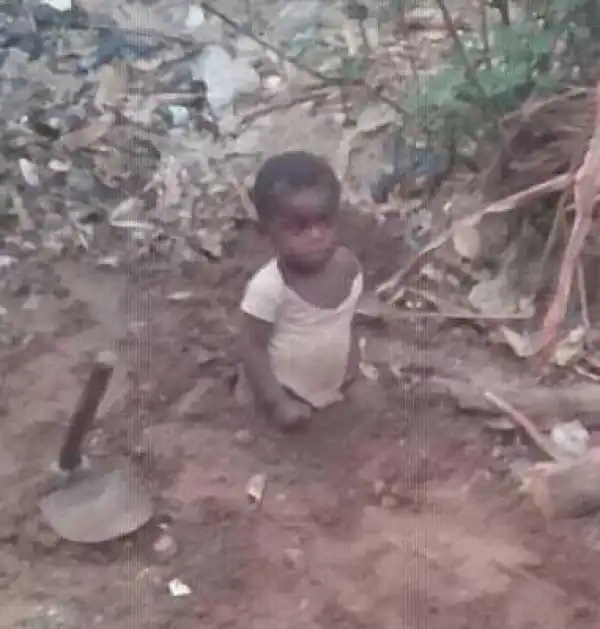 Family Buries Son’s Legs Because He Didn’t Walk On Time In Benue State (Photos)